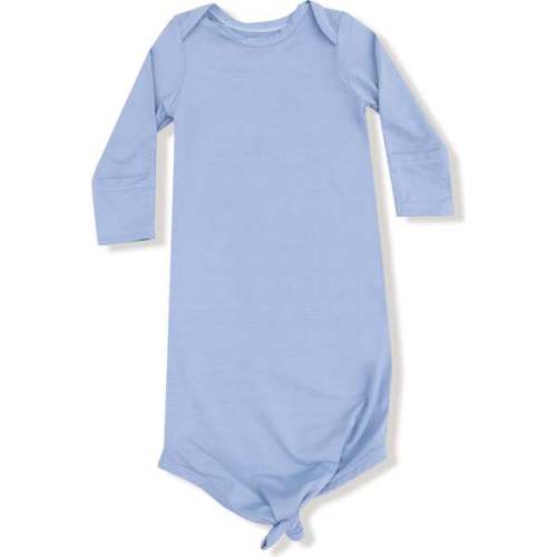 Knotted Gown Basics, Soft Chambray - Angel Dear | Maisonette