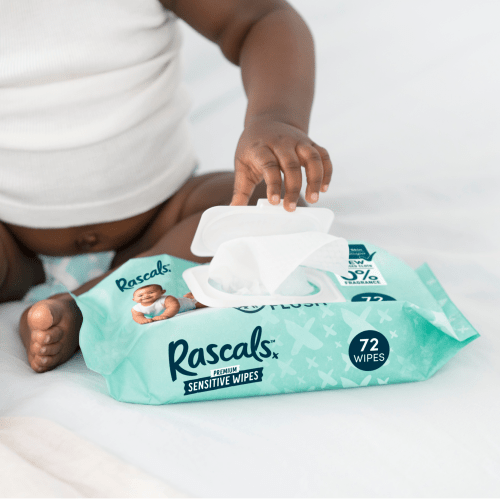 Premium Sensitive Wipes | Rascals