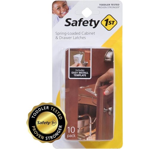 Safety 1st Spring n' Release Latches, 10 Pack