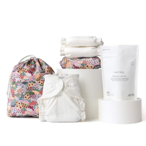 Esembly Try-It Kit, Cloth Diaper Starter Set, Botanic Garden, Size 1 (7-18lbs)