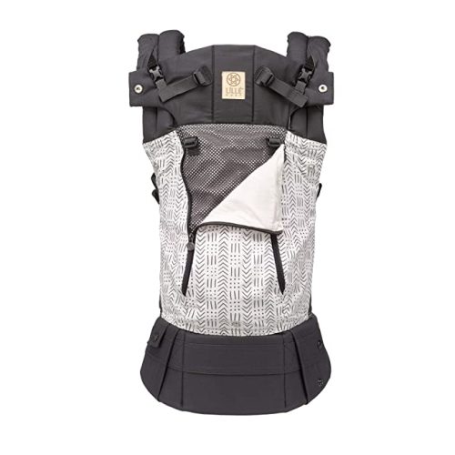 LÍLLÉbaby Complete All Seasons Ergonomic 6-in-1 Baby Carrier Infant to Toddler with Lumbar Support (7-45 Pounds), 360 Degree Baby Wearing & Multi-Position, Inward & Outward Facing (Etch)