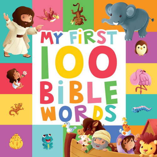 My First 100 Bible Words, (Board Book)