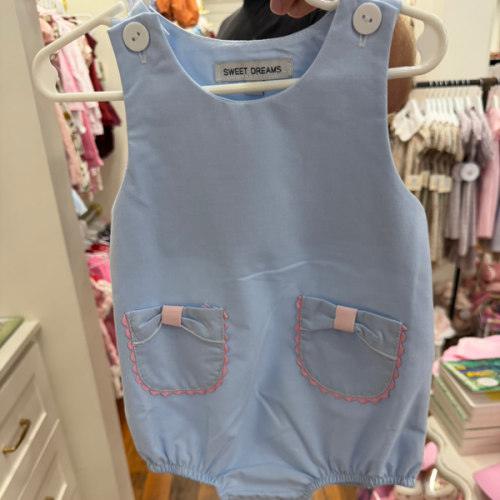9M Blue Bubble with Pockets
