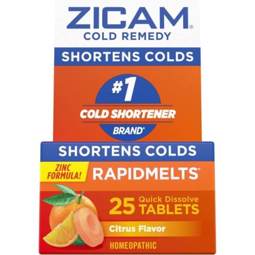 Zicam Cold Remedy Zinc Rapidmelts