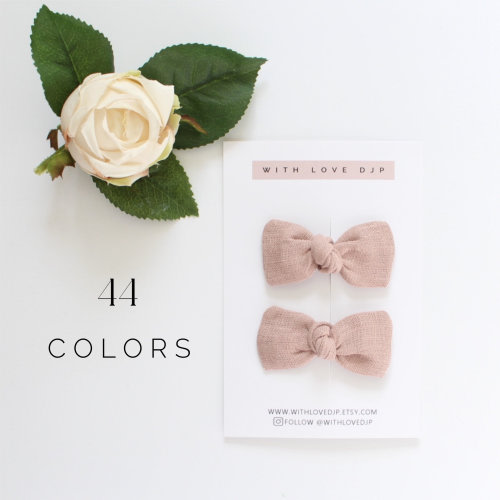 Pigtail Bows Set. Small Hair Bow. Knot Hair Bows. Baby Hair Clips. Baby Bow Hair Clips. Toddler Bows. Girl's Hair Bows. Little Girl Bows.