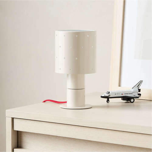 Converse All Star White Chrome Tablelamp