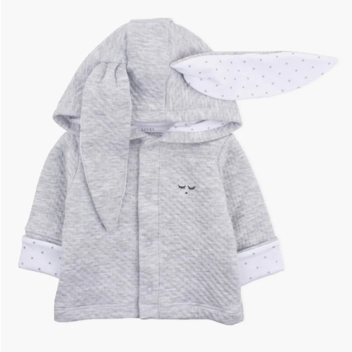 Bunny Cardigan, 9-12M or 12-18M