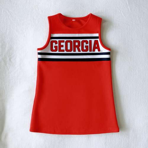 The University of Georgia Cheer Dress - 12m - Sweet E's Children's Boutique
