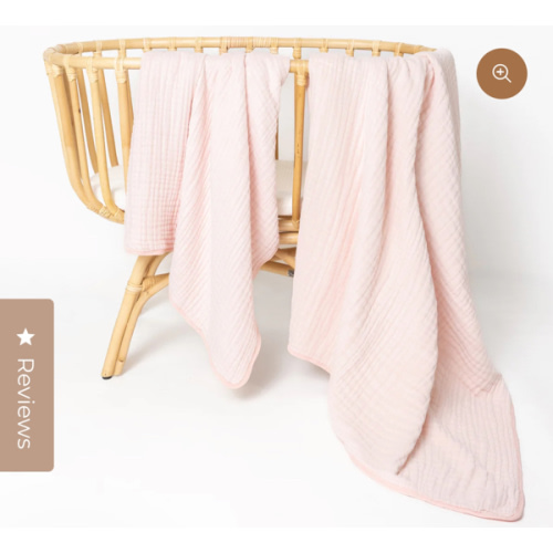 Cloud Muslin™ Quilt - Blush