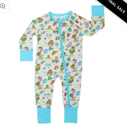 Arthur's Family Vacation Bamboo Convertible Baby Pajamas – Emerson and Friends