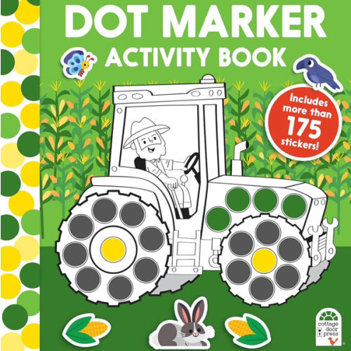 John Deere Kids Dot Marker Activity Coloring Book for Kids and Toddlers - Easy to Color Dot Art Includes More Than 175 Stickers