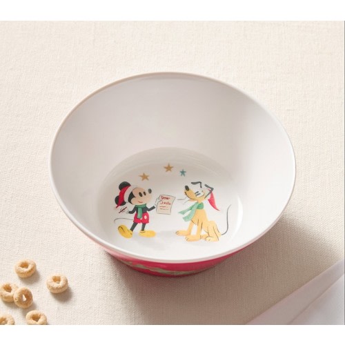 Disney Mickey Mouse and Friends Christmas Bowl