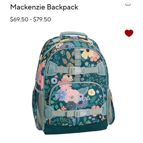 Mackenzie Rifle Paper Co. Garden Party Backpacks | Pottery Barn Kids