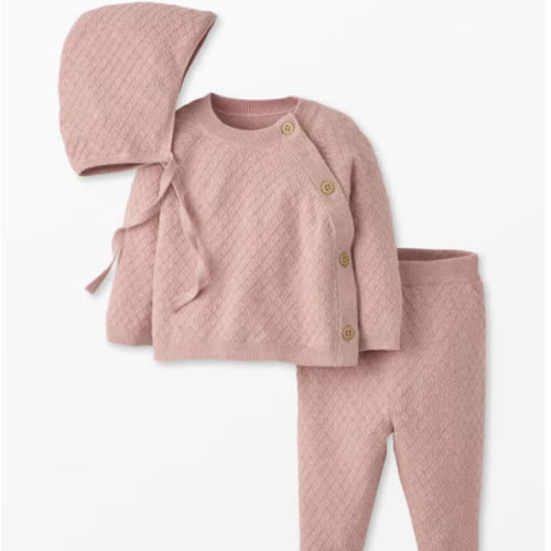 0-3 M 3-Piece Baby Sweater Set | Hanna Andersson