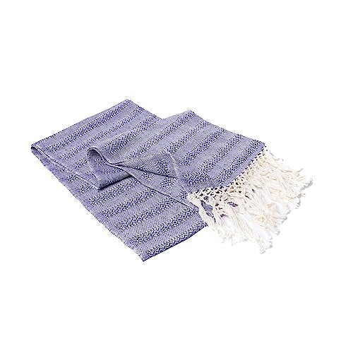 Baby Trapoz Mexican Rebozo Scarf, Shawl, Ideal for Natural Birth, Doula Massage, 98.5", Purple
