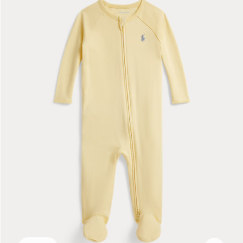 Cotton Interlock Footed Coverall