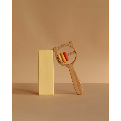 Sabo Concept Bear and Rings Rattle