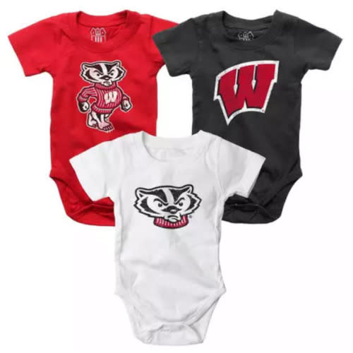 Wisconsin Badgers Onesies - any design ok, larger size preferred