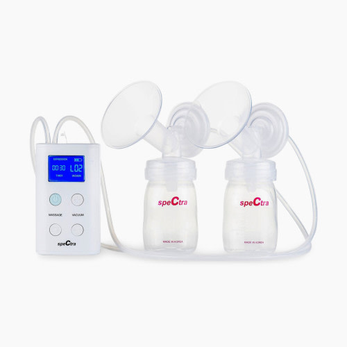 Spectra 9 Plus Premier Portable Rechargeable Breast Pump - White