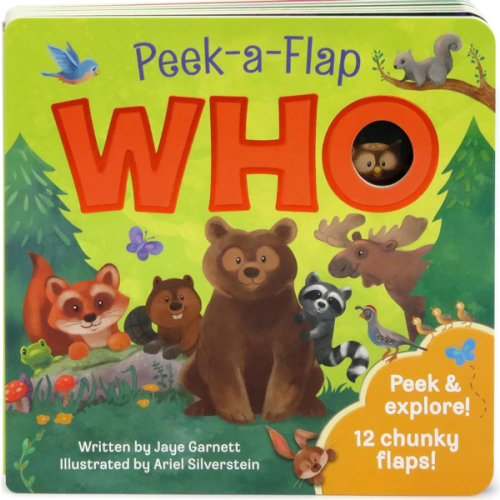 Who: Peek-a-Flap Board Book