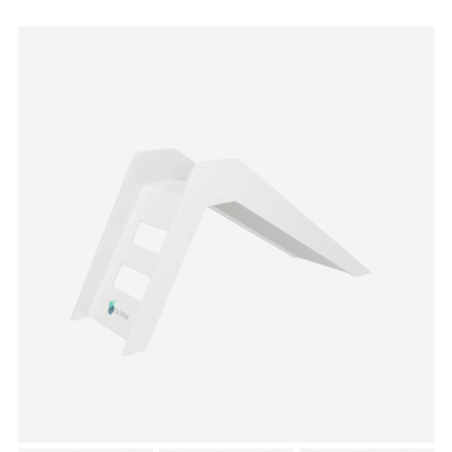 Modern White Indoor Slide | Little Big Playroom