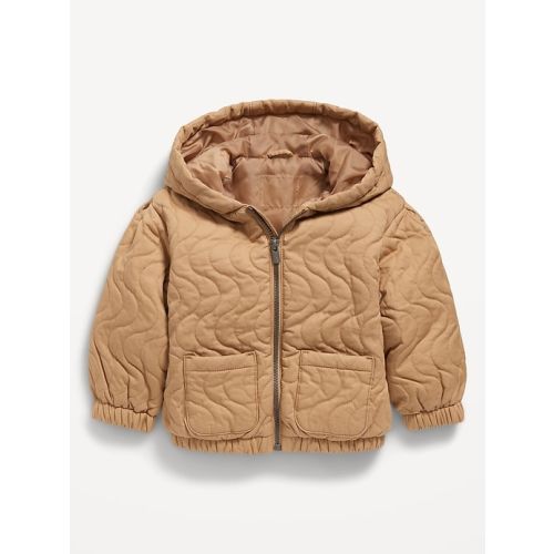 Quilted Pocket Twill Jacket for Toddler Girls | Old Navy