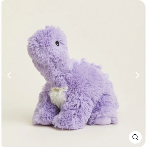 Microwavable Purple Long Neck Dinosaur Warmies | Warmies USA