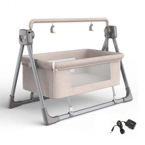 Electric Rocking Baby Crib