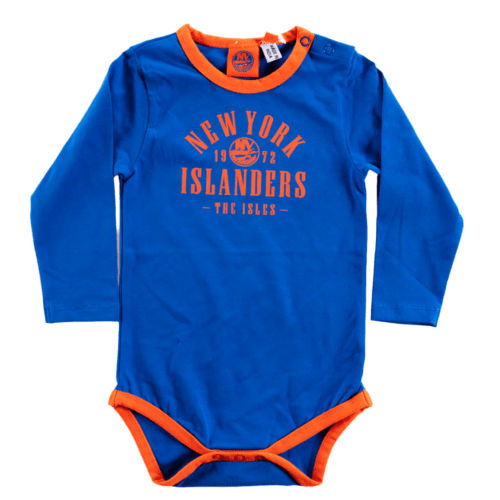 New York Islanders Infant Primary Long Sleeve Onesie | Isles Lab