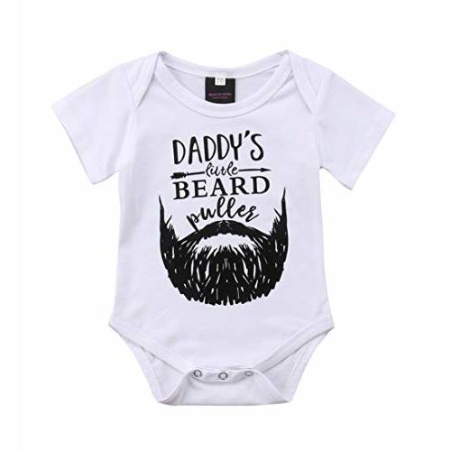 I was Daddy's Fastest Swimmer Unisex Newborn Baby Girls Boys White Letter Bodysuit Romper Tee Tops Playsuit Outfits