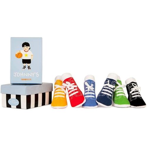 Trumpette Baby Boy/Girl Sock Set for Infant-Toddler, 6-pack, Unisex, 0-24 Months