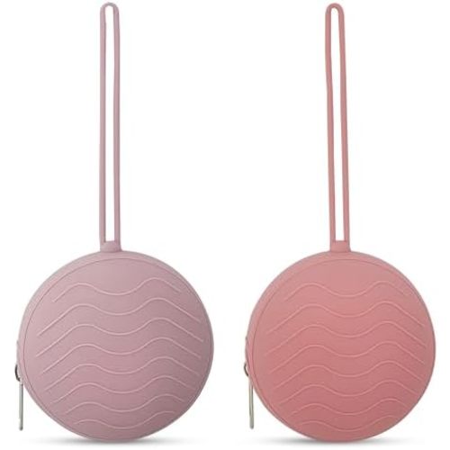 Silicone Pacifier Holder Case 2-Pack