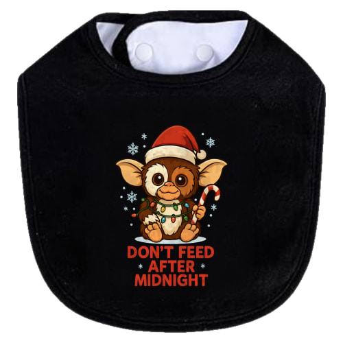 Dont Feed Christmas Bib