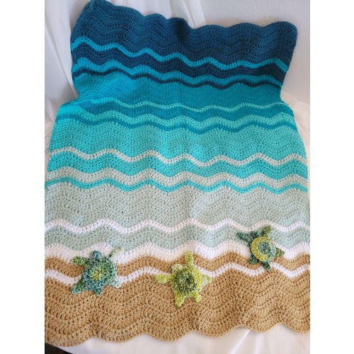 Baby Sea Turtle Blanket