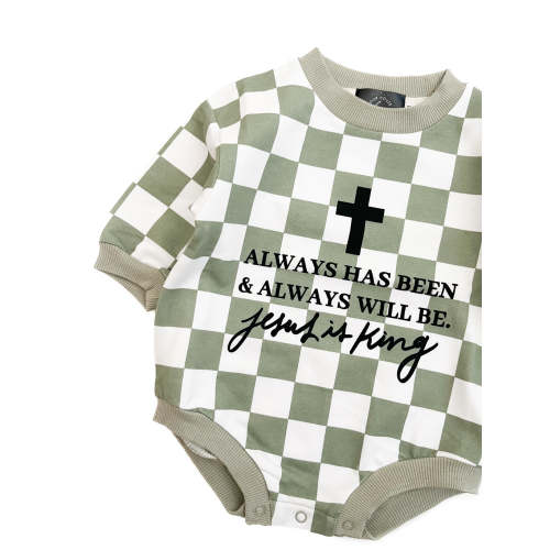 Always Will Be King Bubble Jumpsuit – OUR HOUSE ABOVE