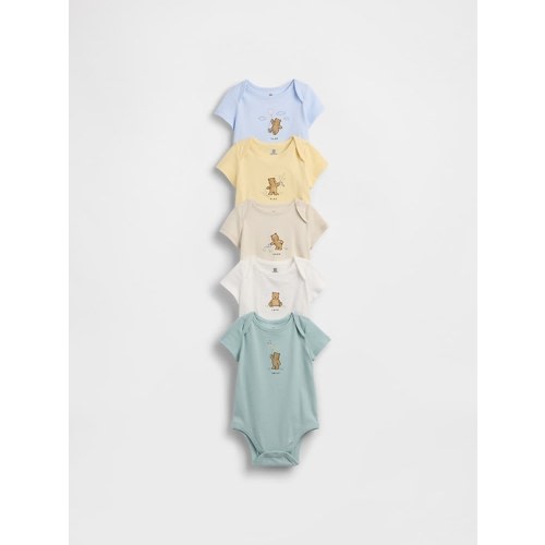 Baby First Favorites Organic Cotton Bodysuit (5-Pack)