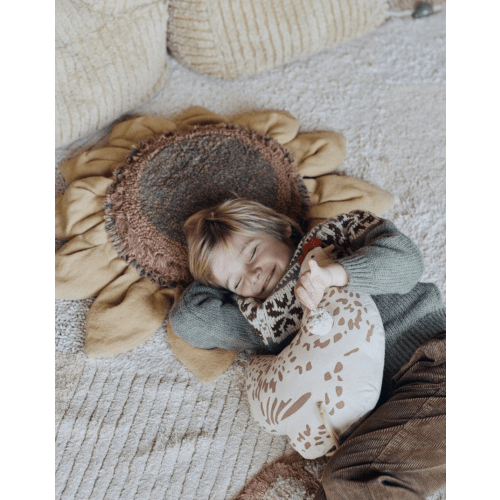 Sunflower floor pillow