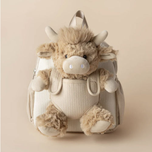 Moonkie Hug & Go™ Logan the Highland Cow