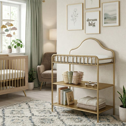 Klotilde Metal Changing Table | Wayfair