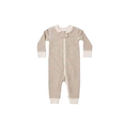Quincy Mae - Zip Long Sleeve Sleeper - Stripe