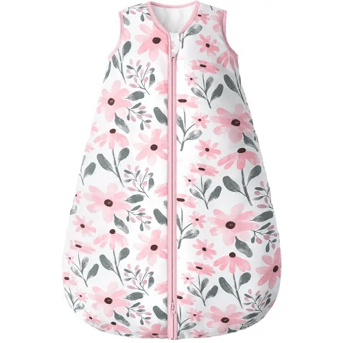 Yoofoss Baby Sleep Sack 12-18 Months, TOG 2.5 Baby Wearable Blanket with 2-Way Zipper, 100% Organic Cotton Fabric Winter Newborn Sleeping sack, Warm Soft Comfy(Large)