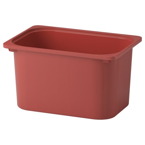 TROFAST Storage box - red 16 ½x11 ¾x9 "