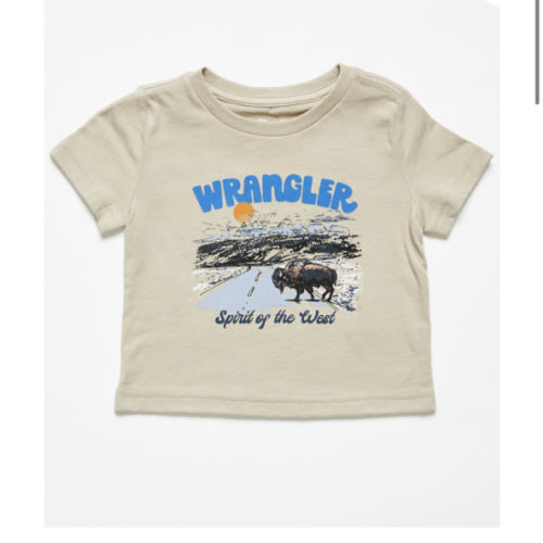 Wrangler Infant Boys' Buffalo Short Sleeve Graphic T-Shirt | Boot Barn