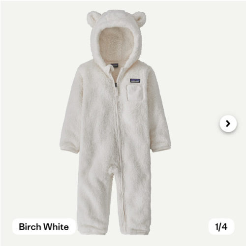 Patagonia Baby Furry Friends Fleece Bunting