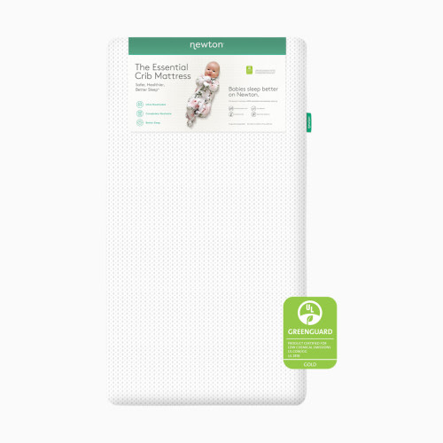 Newton Baby Essential Breathable Standard Size Crib Mattress - White