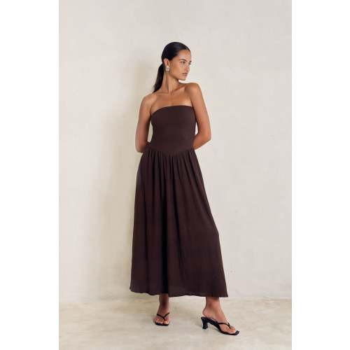 JAC DRESS espresso