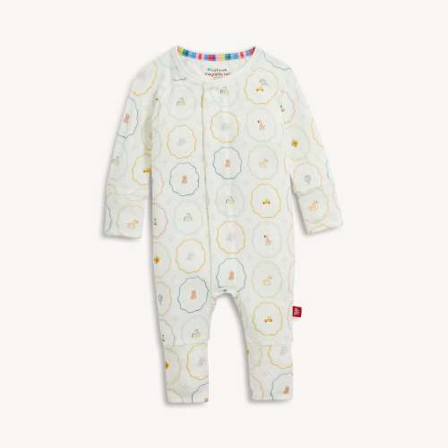 Modal Magnetic Convertible Coverall - Nursery Magic, New Born