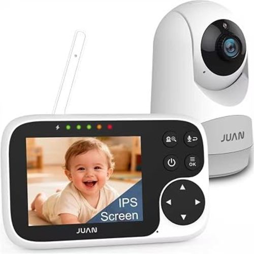 JUAN Baby Monitor with Camera and Audio, No WiFi 100% Private