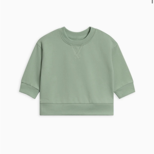 Quinn French Terry Relaxed Pullover Sweatshirt