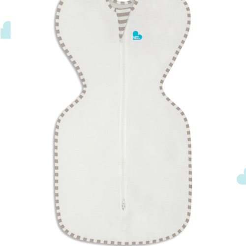 Swaddle Up™ 1.0 TOG Organic Cotton Cream